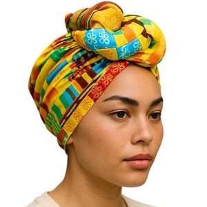 Colorful Knotted Fashion Headwrap Turban